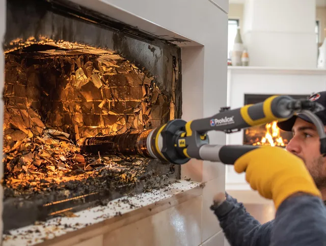 Professional chimney cleaning by Fullerton Chimney Sweep in Fullerton, CA